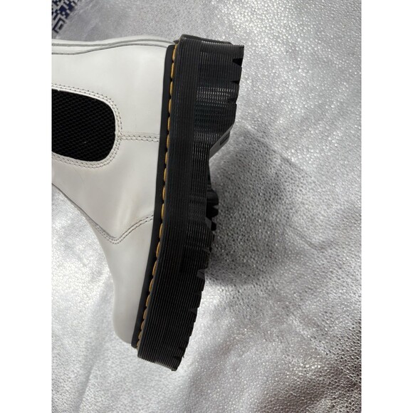 Dr. Martens 2976 Quad Platform Chelsea Women's Boot White Size 7 - Picture 6 of 10